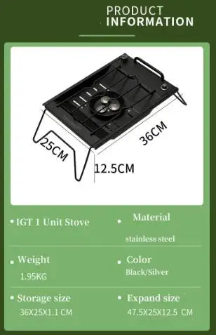 Camping Gas Stove Igt Unit Stove 8000w High