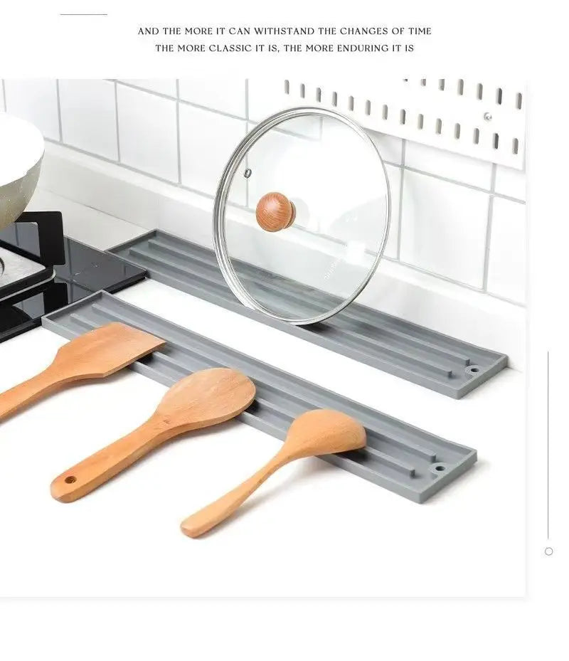 Sink Silicone Tray Drain Soap Sponge Storage Holder