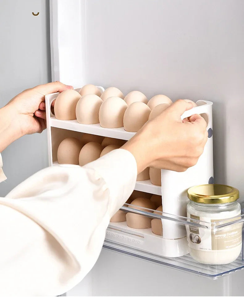 Egg Holder Refrigerator Detachable Egg Storage Organizer