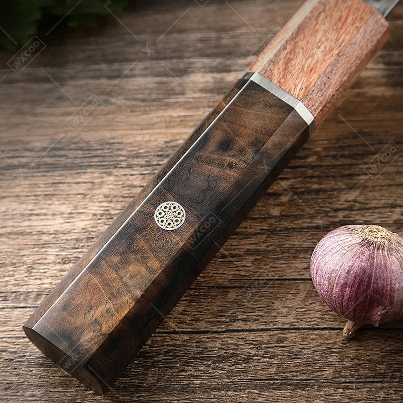 Wxcoo Hand Forged Santoku Japanese Chef Knife Meat