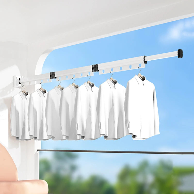 No Punching Folding Clothes Dryer Wall Mounted Drying