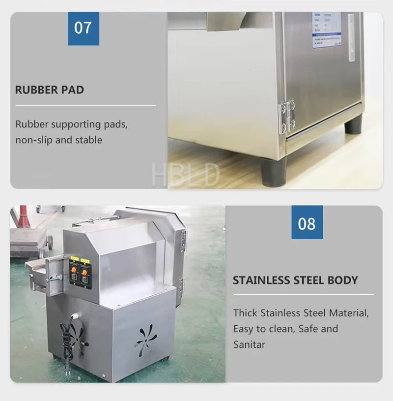 Commercial Restaurant Electric Vegetable Slicer Fully Automatic