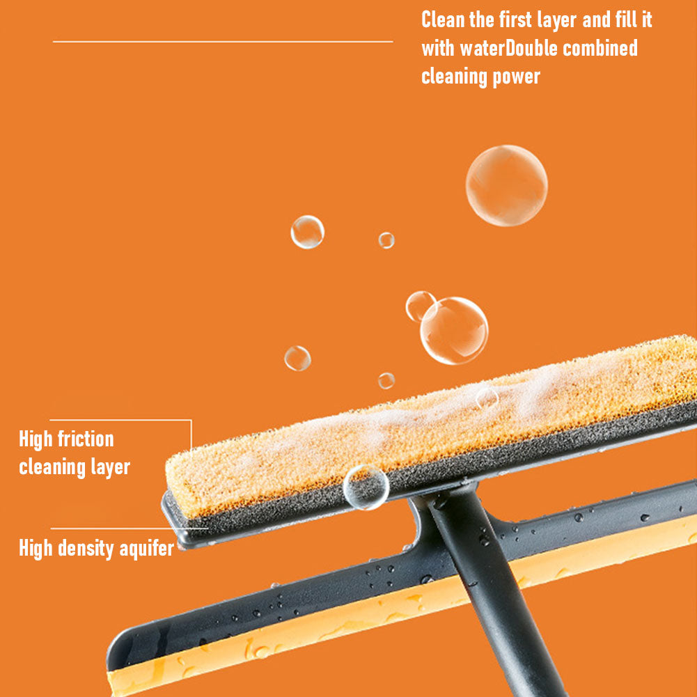 Shower Squeegee Glass Clean Scraper Washing Wiper Hanger
