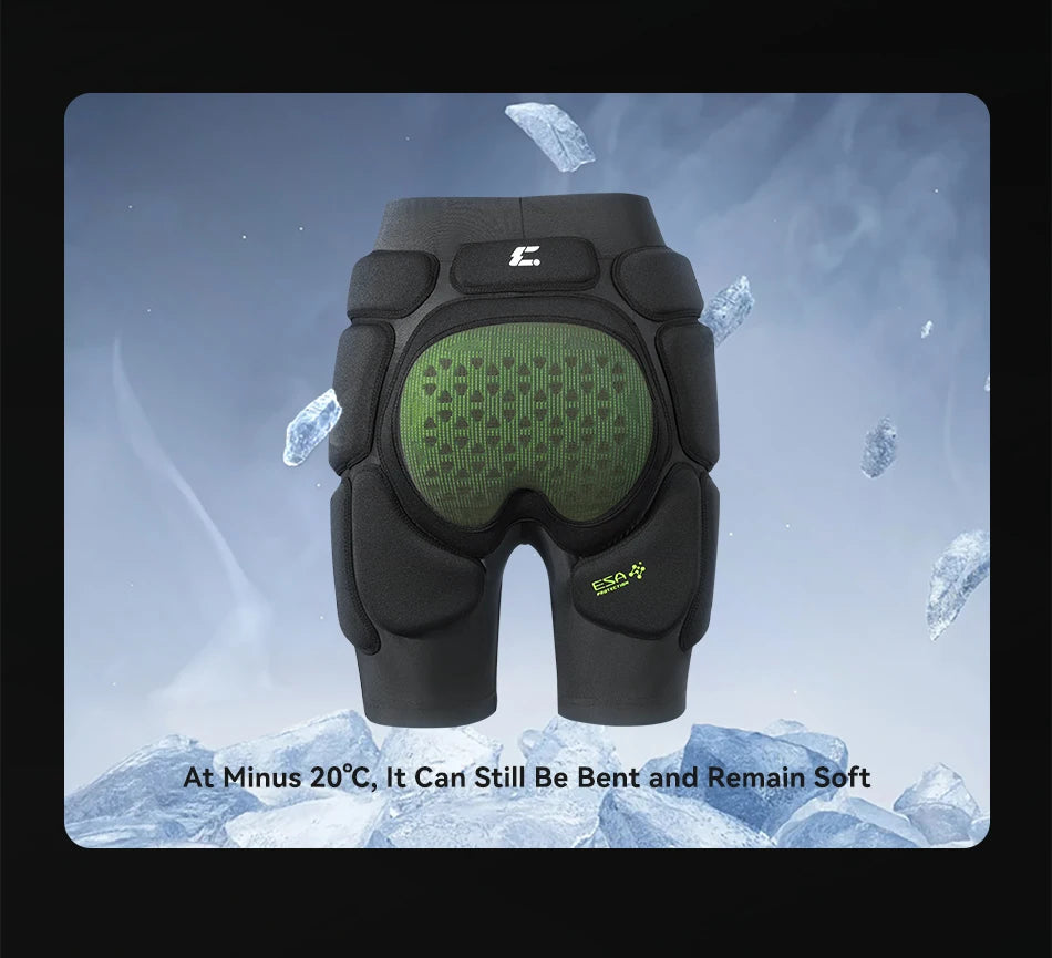 Copozz Ski Knee Hip Pads Women Men Esa
