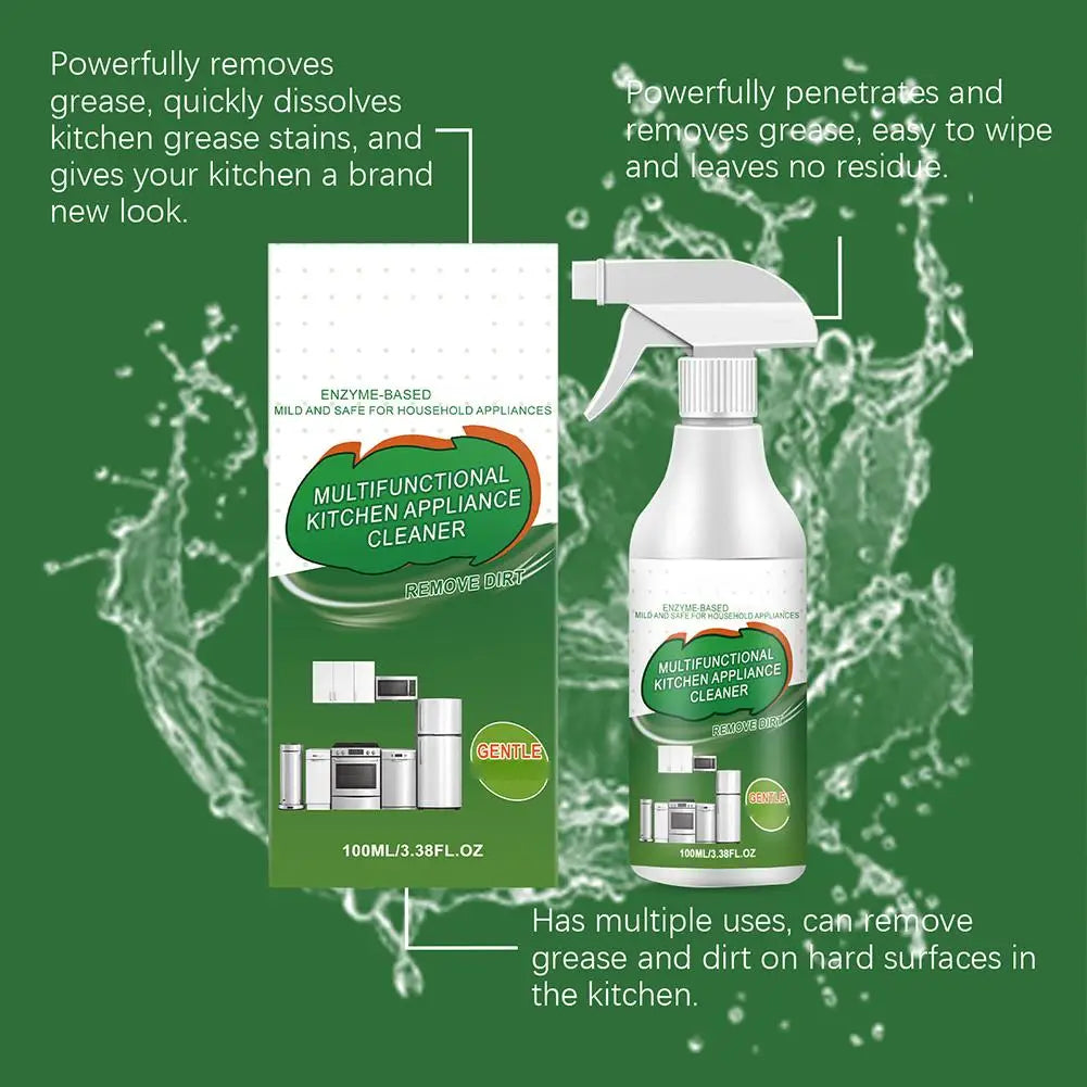 Multi Purpose Appliance Cleaner Quickly Penetrates Dissolves