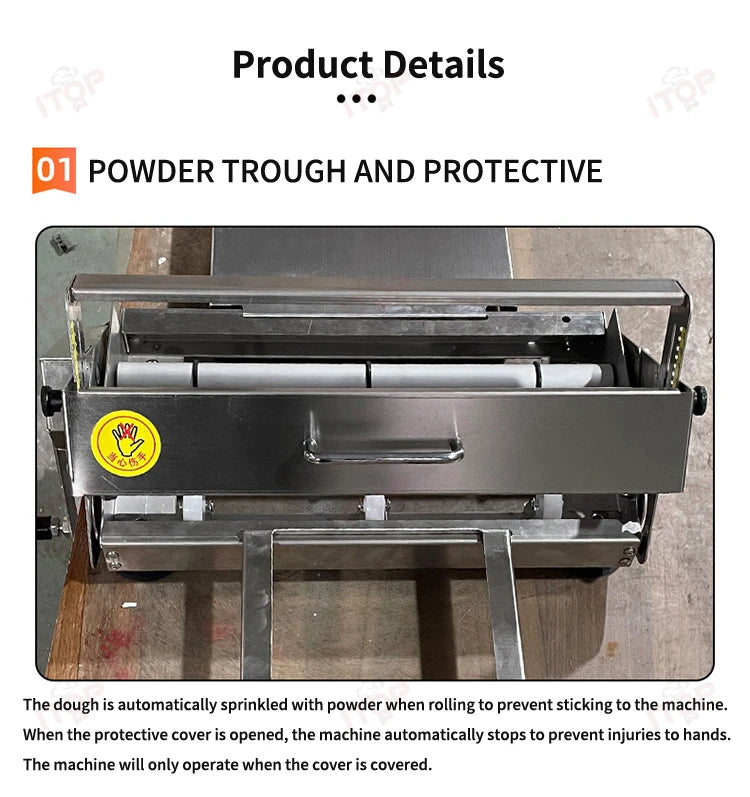 Commercial Pastry Machine Dough Sheeter Puff Pastry Maker
