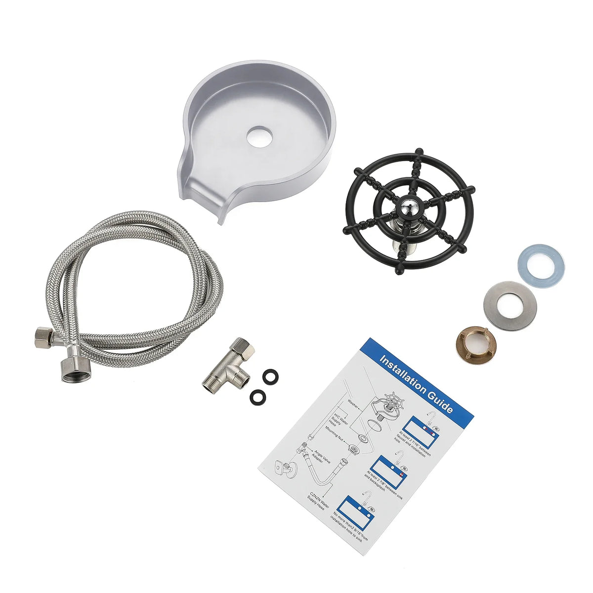 Glass Rinser Sink Bottle Cups Washer Sink Attachment
