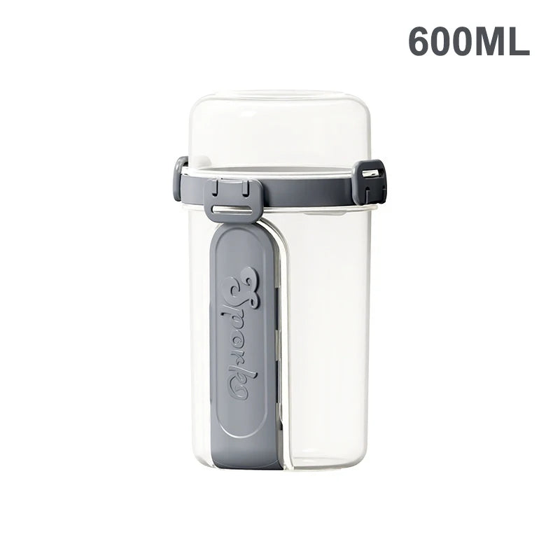 600ml Salad Oatmeal Cup Breakfast Double Cup Cereal