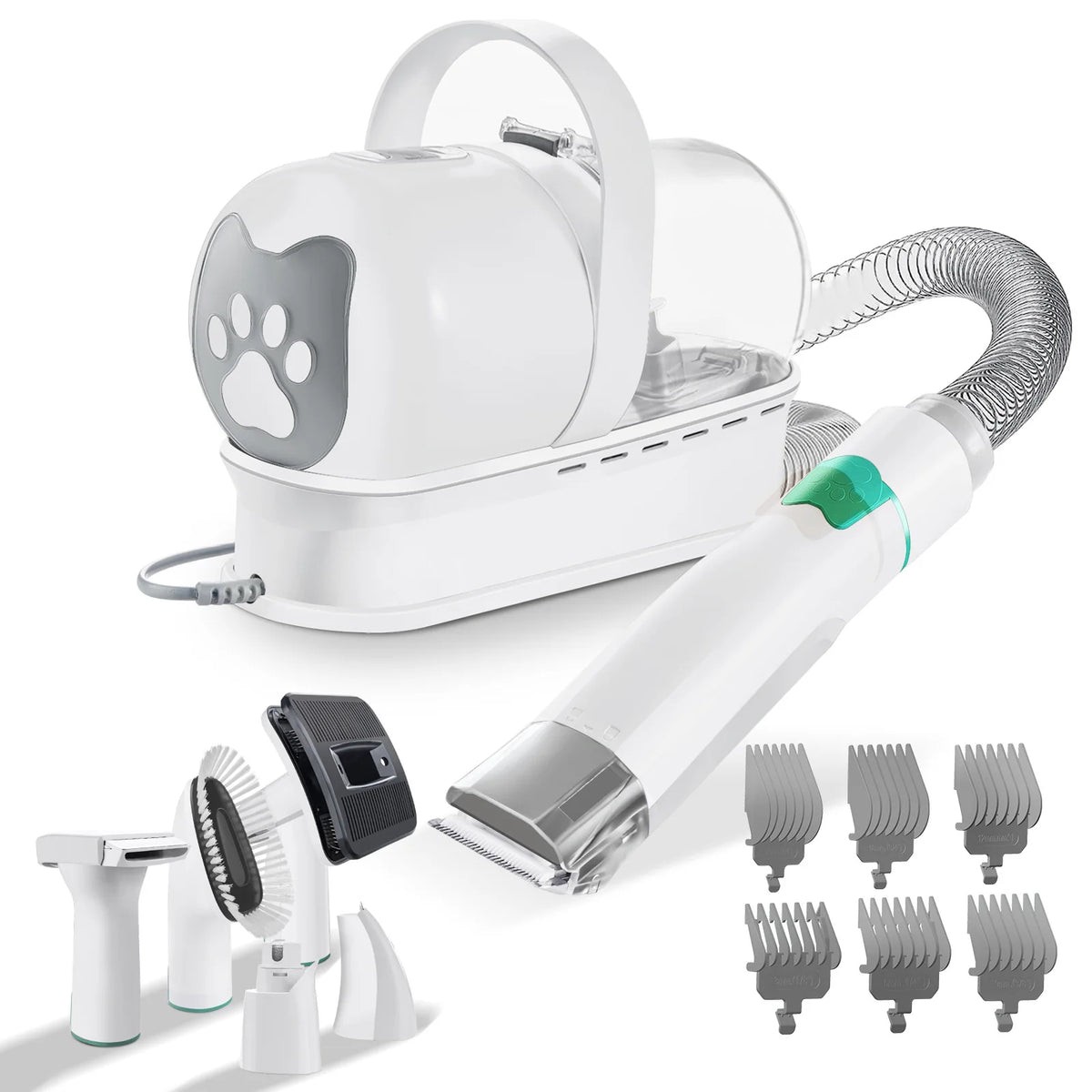 Dog Vacuum Cleaner Cat Hair Dryer 7in1 Pet