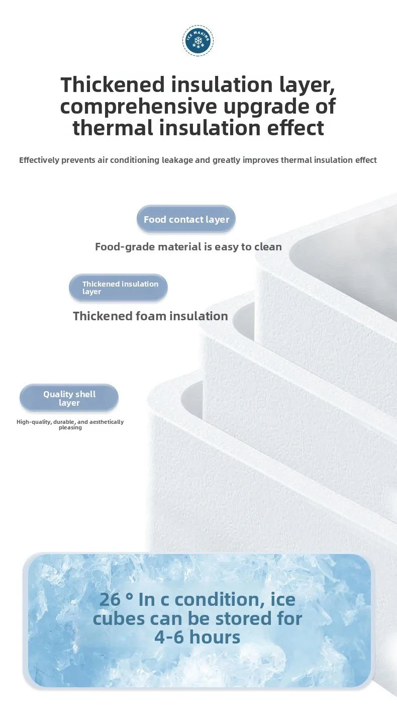 3l Small Ice Maker Mini Block Ice Dormitory