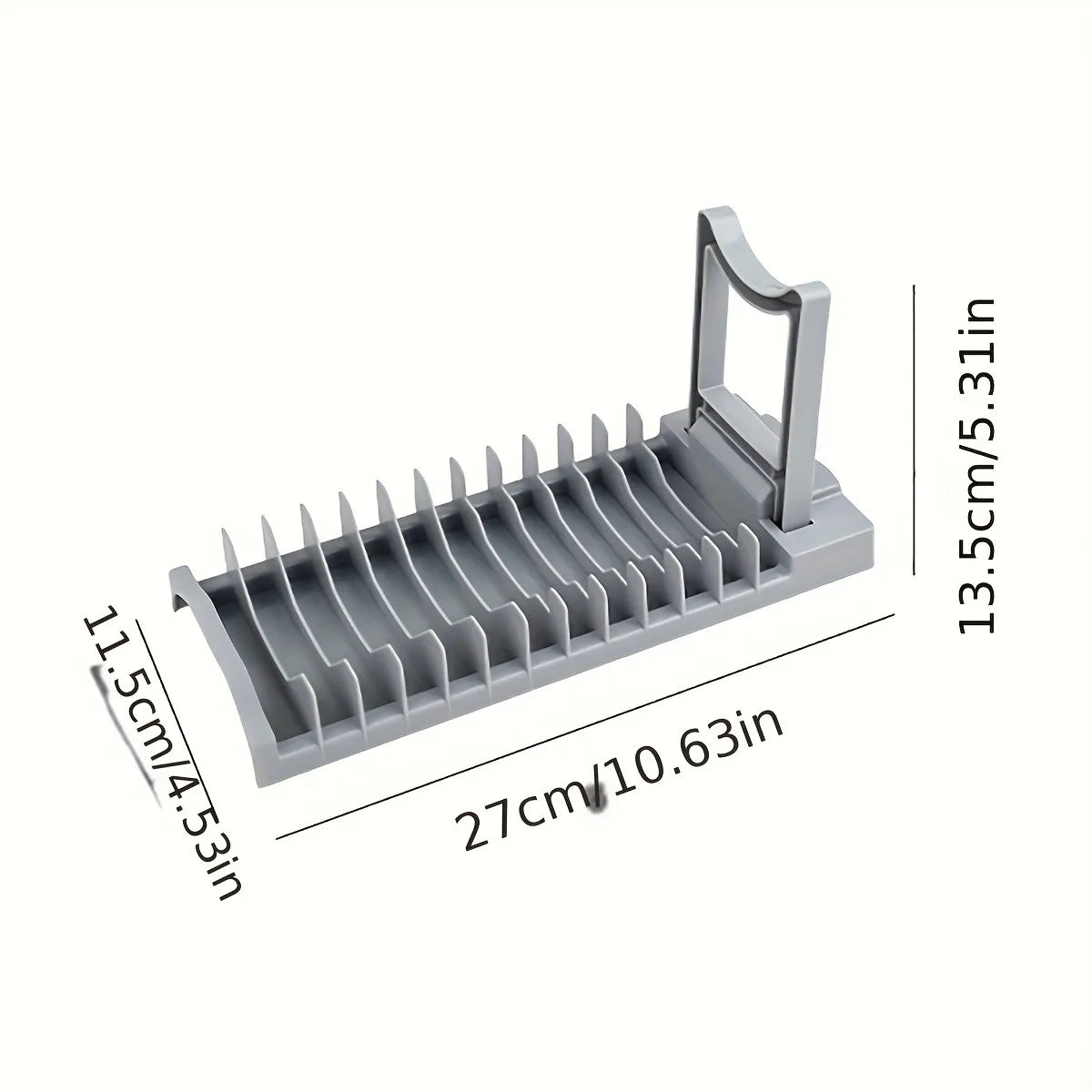 Dishware Storage Rack Sink Disposal Shelf Use Tabletop