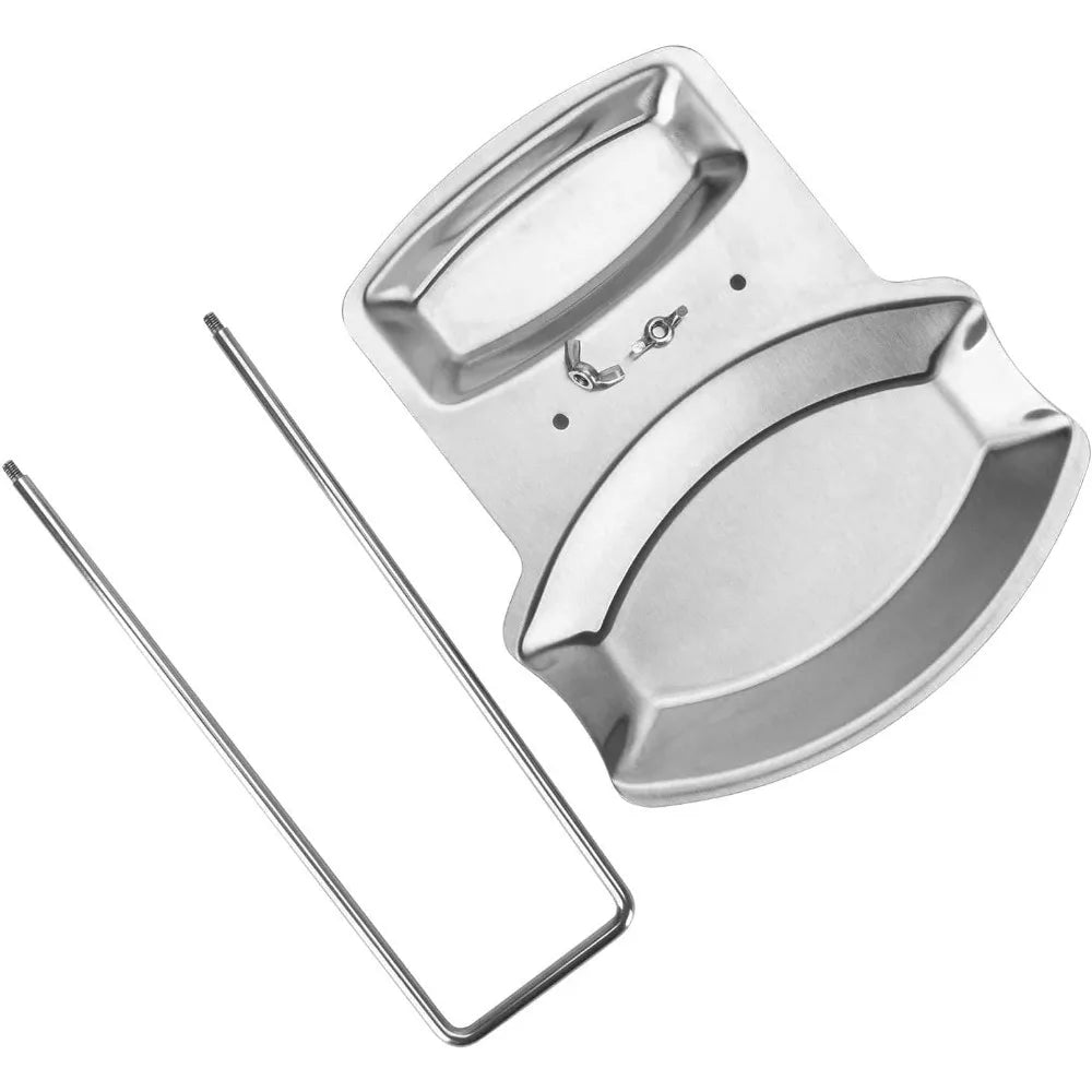 Pot Lid Holder Spoon Rest Stainless Steel Utensils
