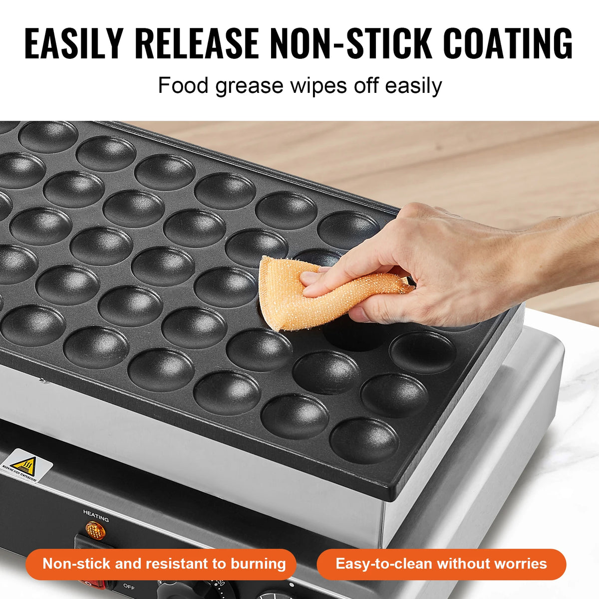 Succebuy 50pcs Mini Dutch Pancake Maker Dorayaki Baker