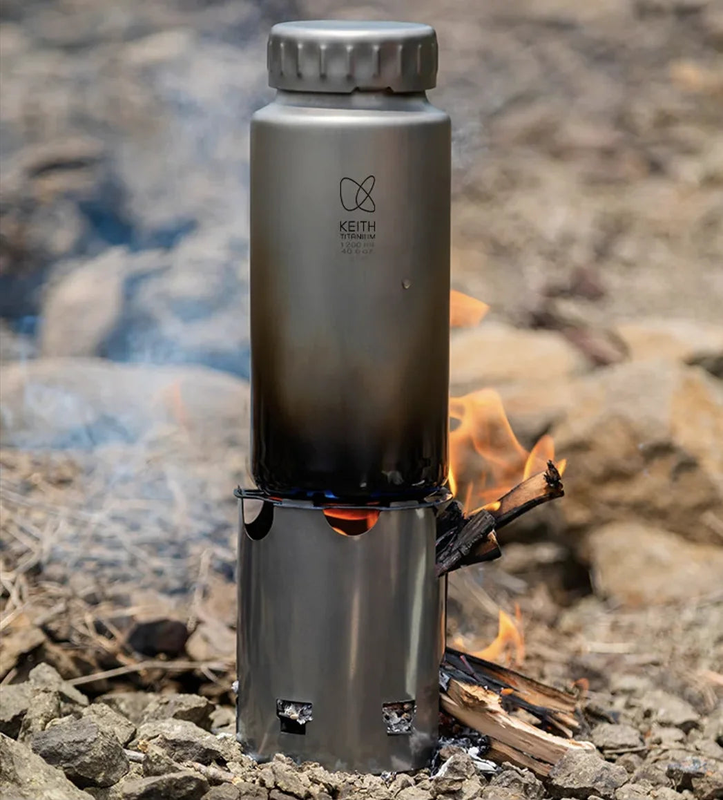 Keith Titanium Ti3070 Nesting Camp - Ultralight Titanium