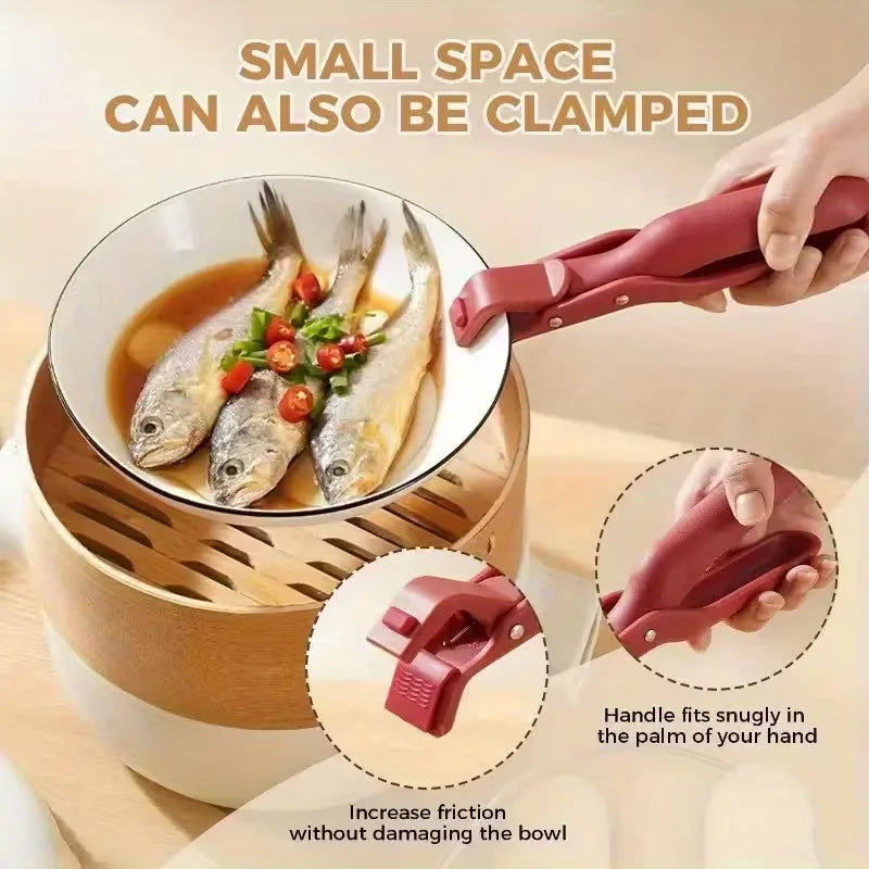 1/2pc Anti-Scald Gripper Clip Heat-Resistant Clip Moving Plate