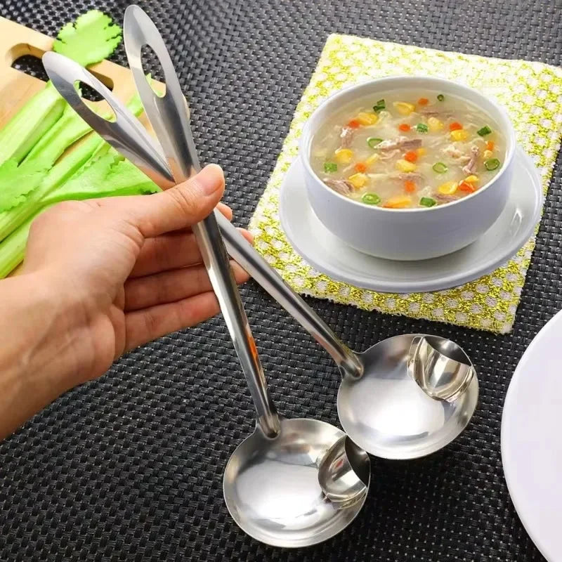 Stainless Steel Oil Separating Spoon Soup Colander Gravy