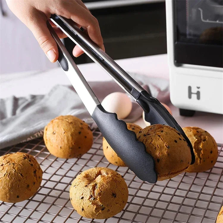 Tongs Silicone Food Tongs Non Stick Cooking Serving