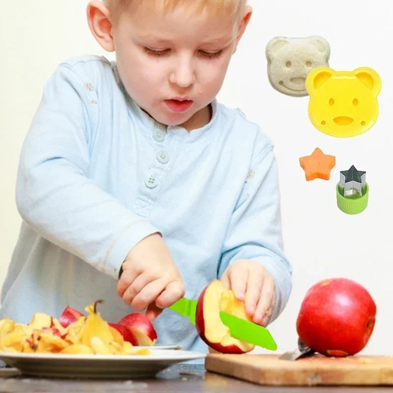 13/17pcs Montessori Kids Cooking Safe Knives Toddler 2-8