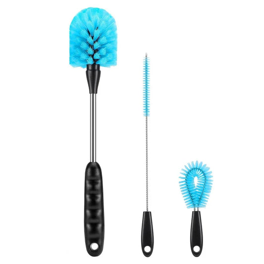 3-In-1 Water Bottle Brush Cleaning Brush Long Handle