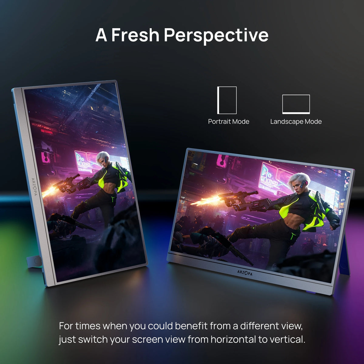 Arzopa 16 1inch 180hz 5k 107 Srgb Monitor