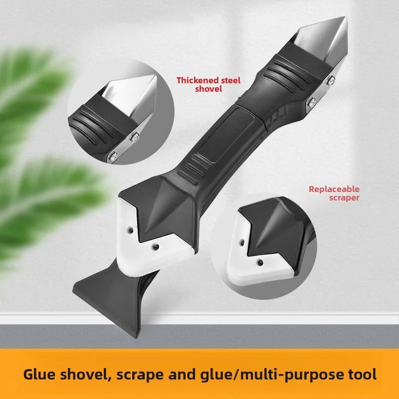 Silicone Scraper Squeegee Glue Remover Knife Caulking Angle