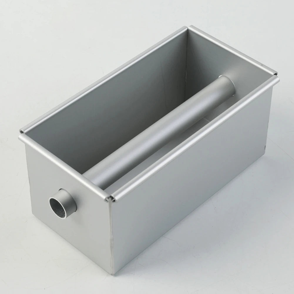Aluminium Alloy Square Bread Loaf Pan Center Tube
