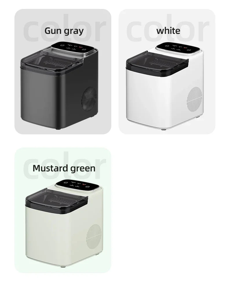 Small Ice Maker Electric 220v Multi-Functional Smart Touch