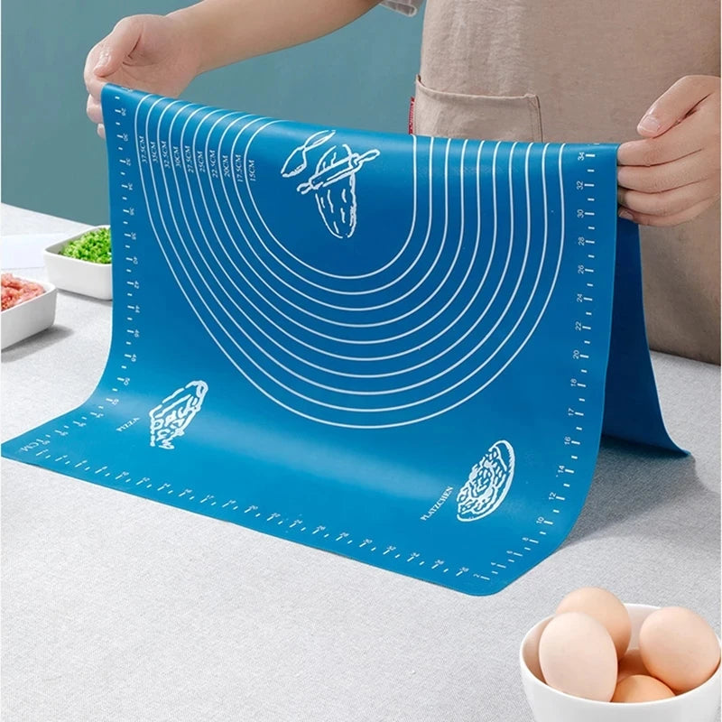 30x40cm Silicone Pastry Mat Non-Stick Thickening Mat Rolling