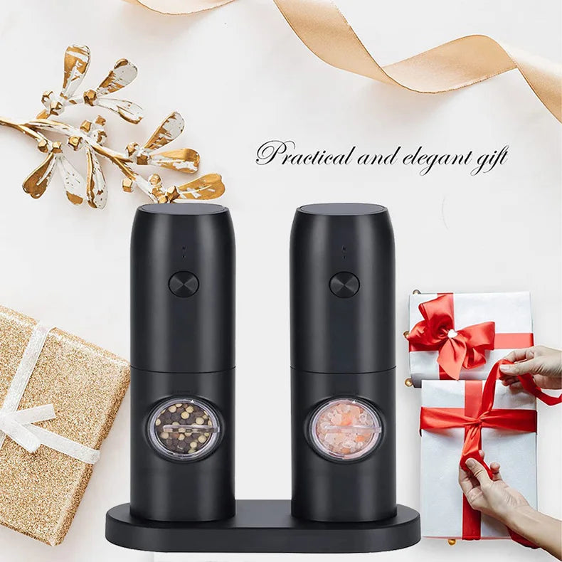 Usb Charging Electric Salt Pepper Grinder Rechargeable Adjustable