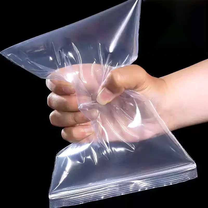 100 Small Plastic Ziplock Bags Resealable Transparent Jewelry