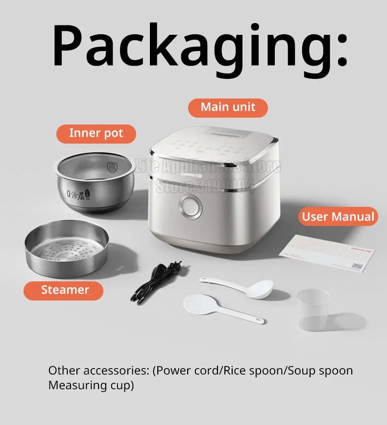 Joyoung Rice Cooker 4l Porridge Multigrain Rice Soup
