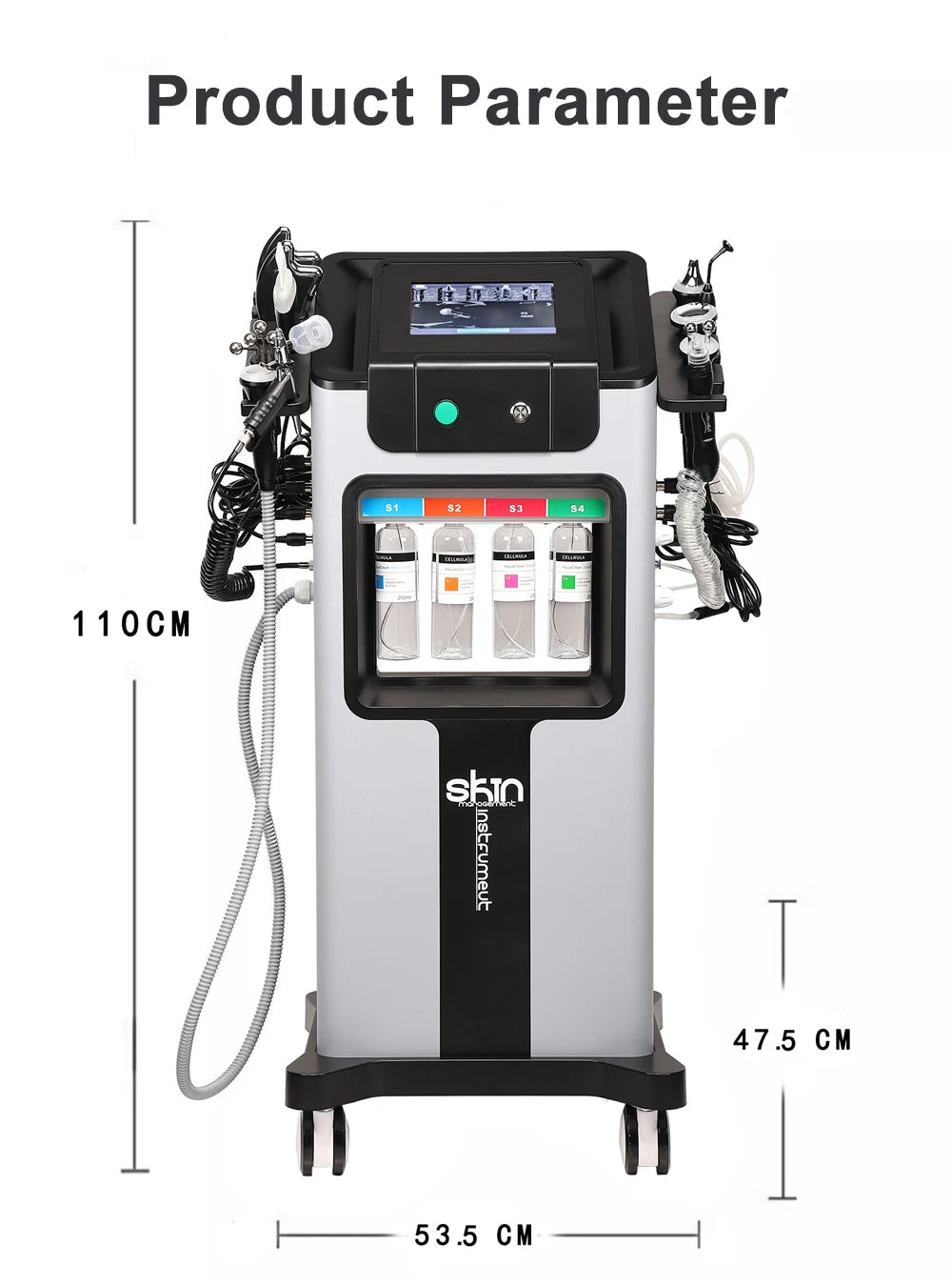 10 In Hydro Dermabrasion Machine Face Lifting Facial