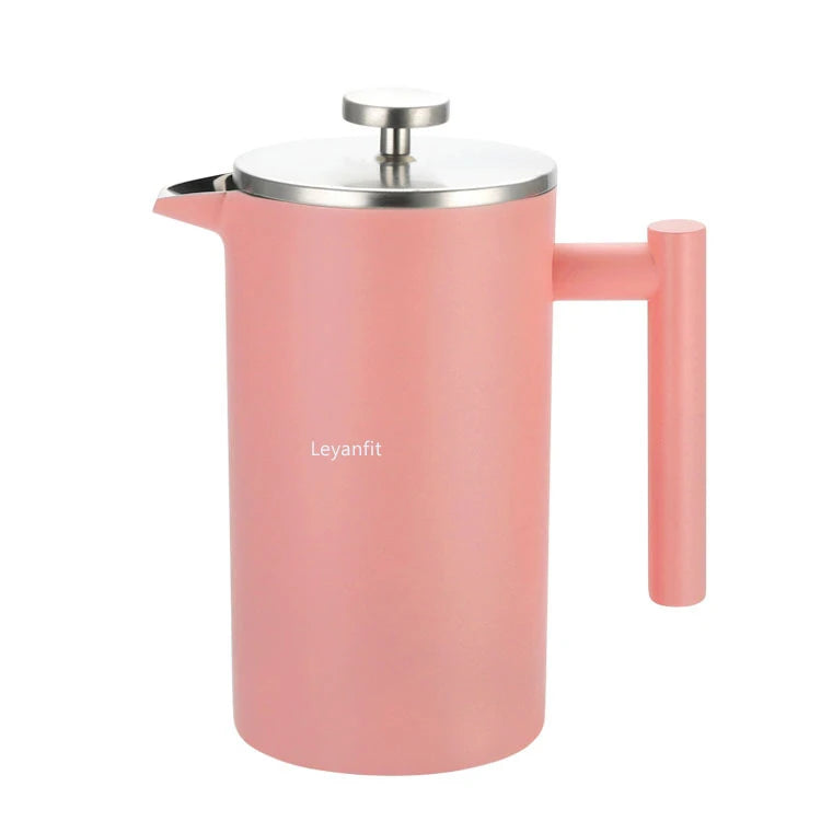 5l Coffee Maker French Press Stainless Steel Espresso