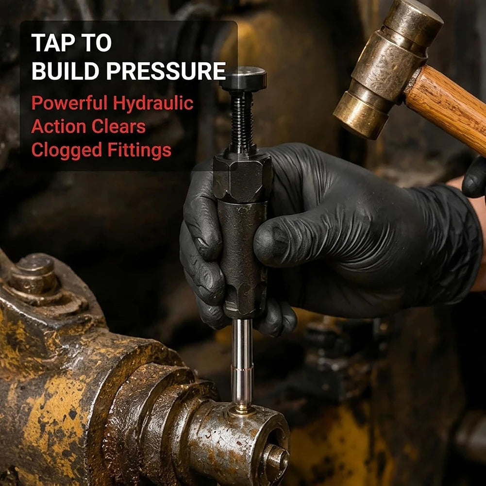 Heavy Duty Grease Fitting Cleaner M8 Thread Adapters
