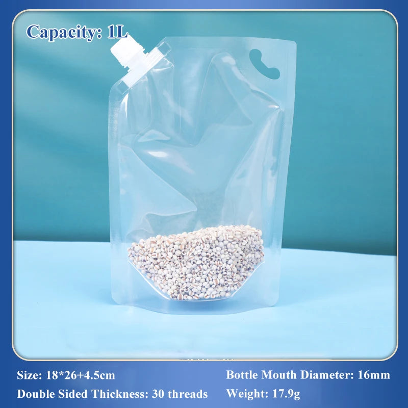 Sealable Grain Storage Bag Insect Proof Rice Dispenser