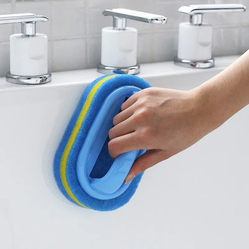 Cleaning Brush Handle Dish Soap Bathroom Tub Thicken