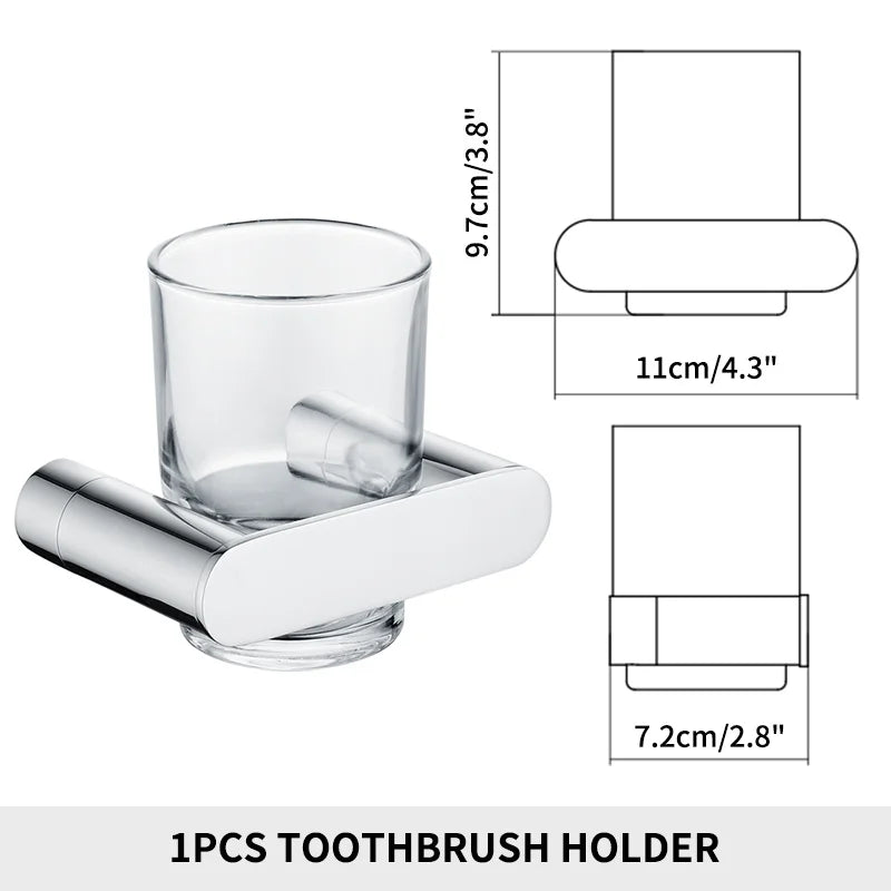 Oval Bathroom Wall Mounted Towel Rack Paper Holder
