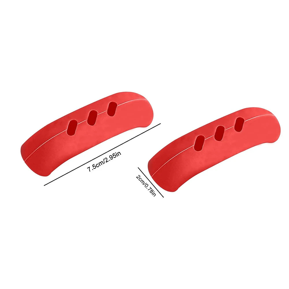 2pcs Silicone Pan Handle Cover Heat Insulation Assist