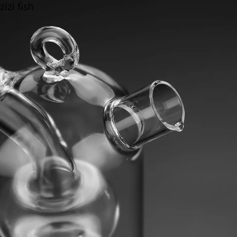 Double Glass Oiler Dual-Purpose Glass Bottle Lecythus Vinegar