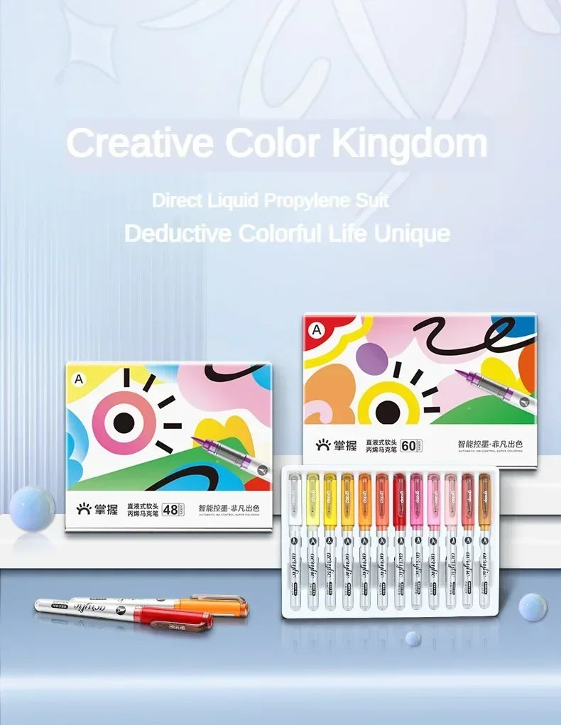 Grasp 120/1 Colors Acrylic Marker Pens Waterproof Pen