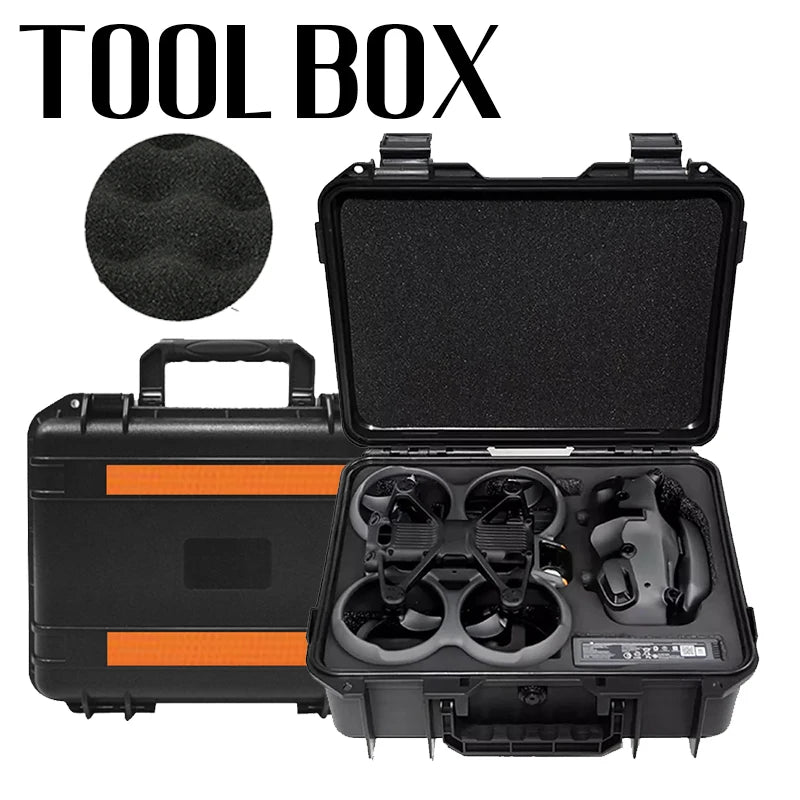 Toolbox Large Waterproof Hard Case Toolbox Organizer Shockproof
