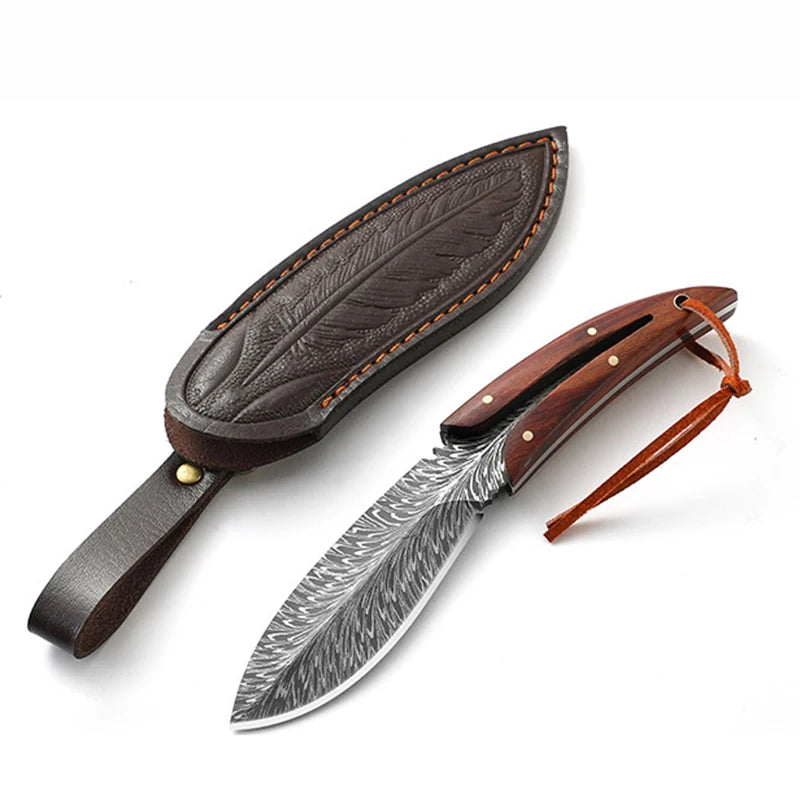 Stainless Steel Utility Knife Boning Knife Sheath Cleaver