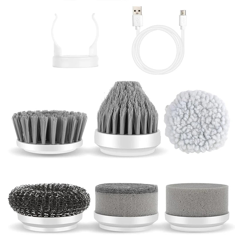 Multi Functional Handheld Electric Cleaning Brush Dishwashing