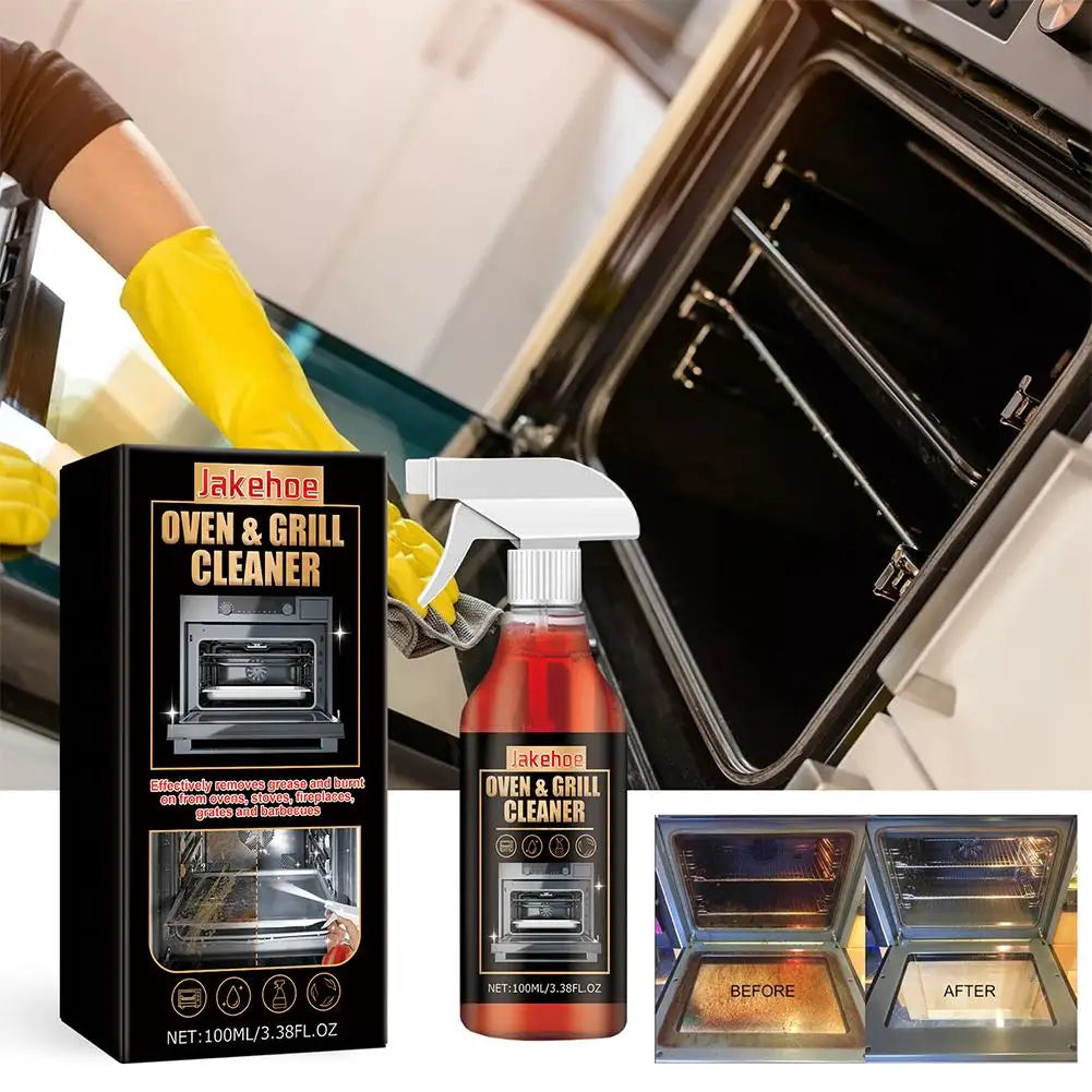 Stove Oven Foam Cleaner Quick Cleaning Inner Wall