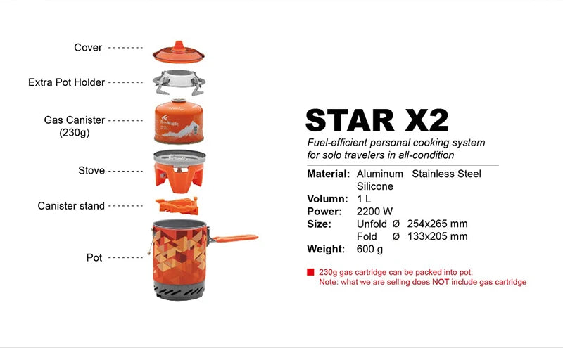 Fire Maple X1 X2 X3 X5 Outdoor Gas