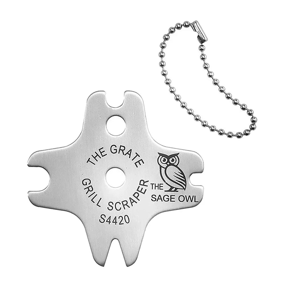 Cleaning Barbecue Scraper Metal Bbq Grills Grate Cleaner