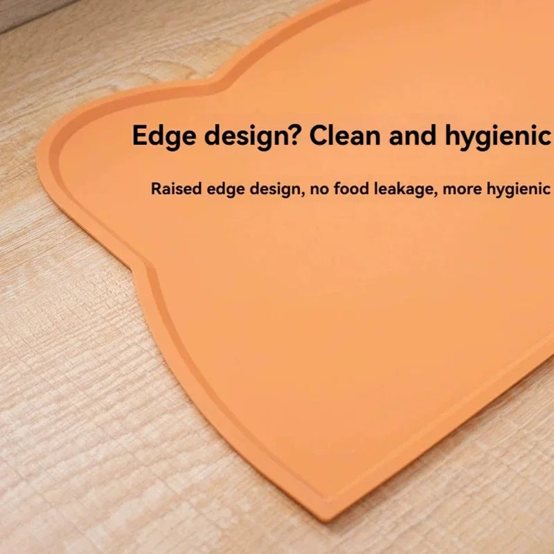 1pc Cat Dog Meal Mat Pet Silicone Mat