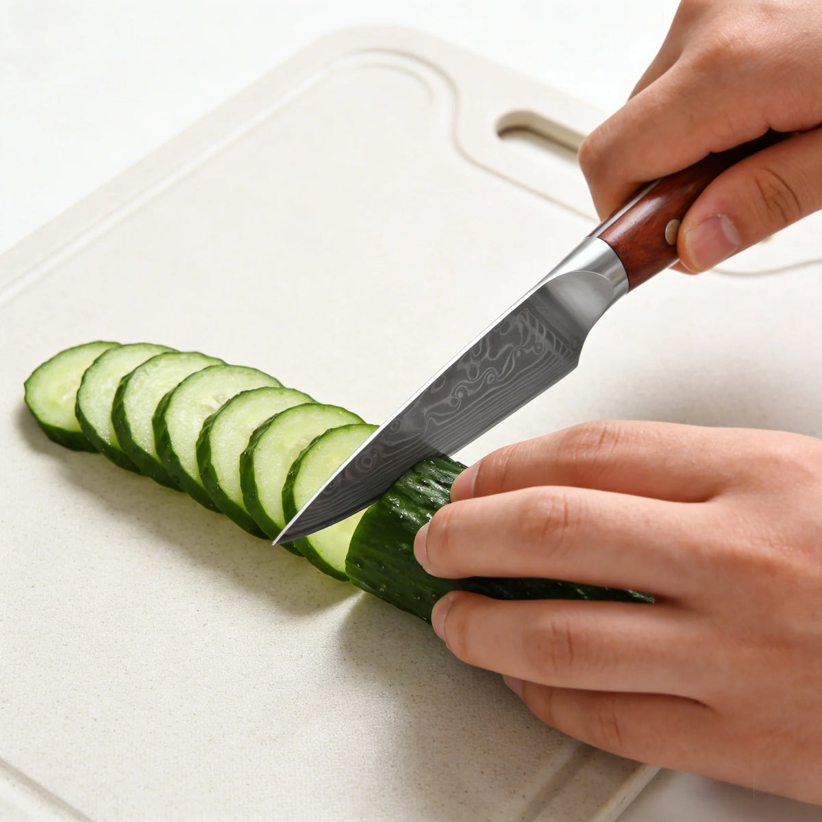 1/2/3/4pcs 67 Layer Damascus Steel Knife Fruit Vegetable