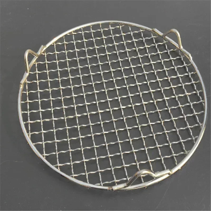 304 Stainless Steel Round Bbq Net Foot Barbecue