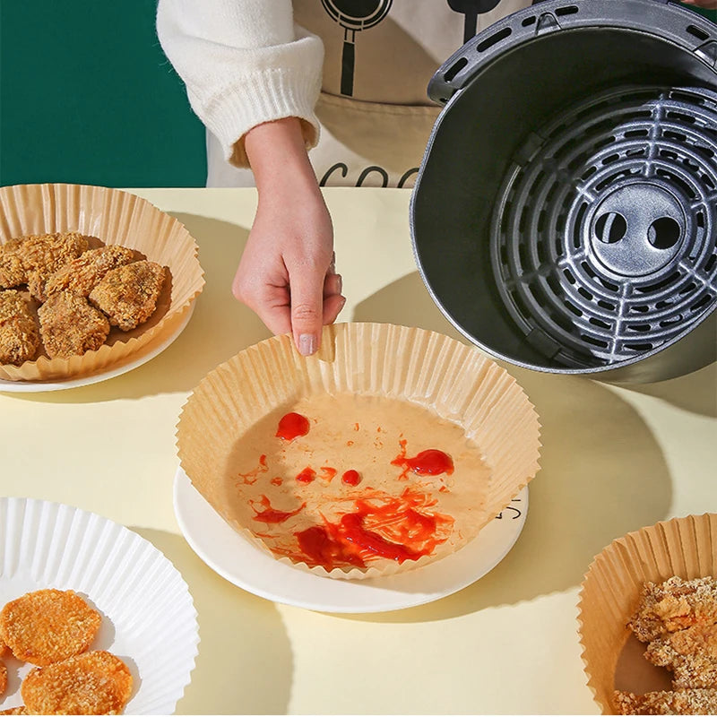 50-300pcs Air Fryer Paper Special Paper Accesories Baking